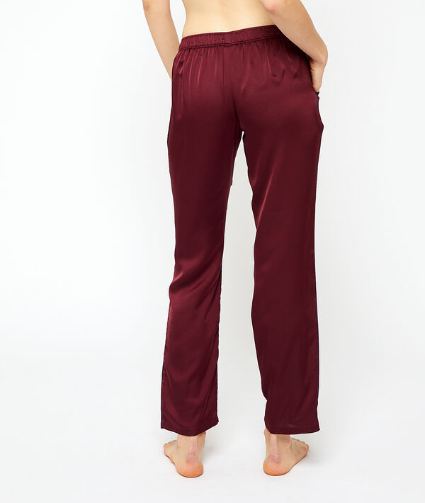 Seidig schimmernde Hose Seidig schimmernde Hose;${refinementColor}