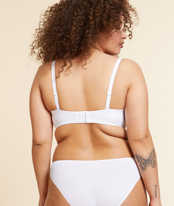 Bandeau aus Mikrofaser, Körbchen, abnehmbare Träger Bandeau aus Mikrofaser, Körbchen, abnehmbare Träger;${refinementColor}