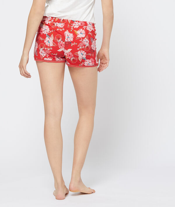 Shorts mit Lotos-Print Shorts mit Lotos-Print;${refinementColor}