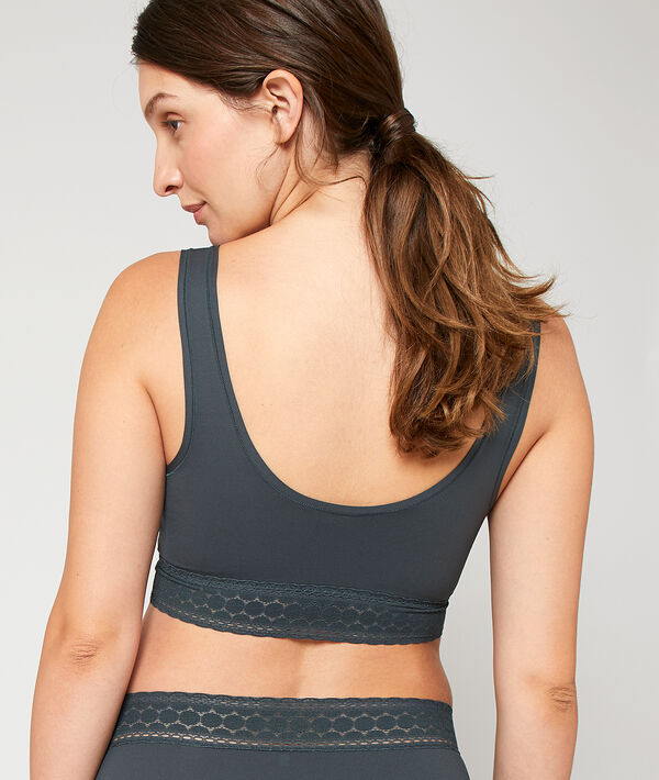 Bustier aus Mikrofaser Bustier aus Mikrofaser;${refinementColor}