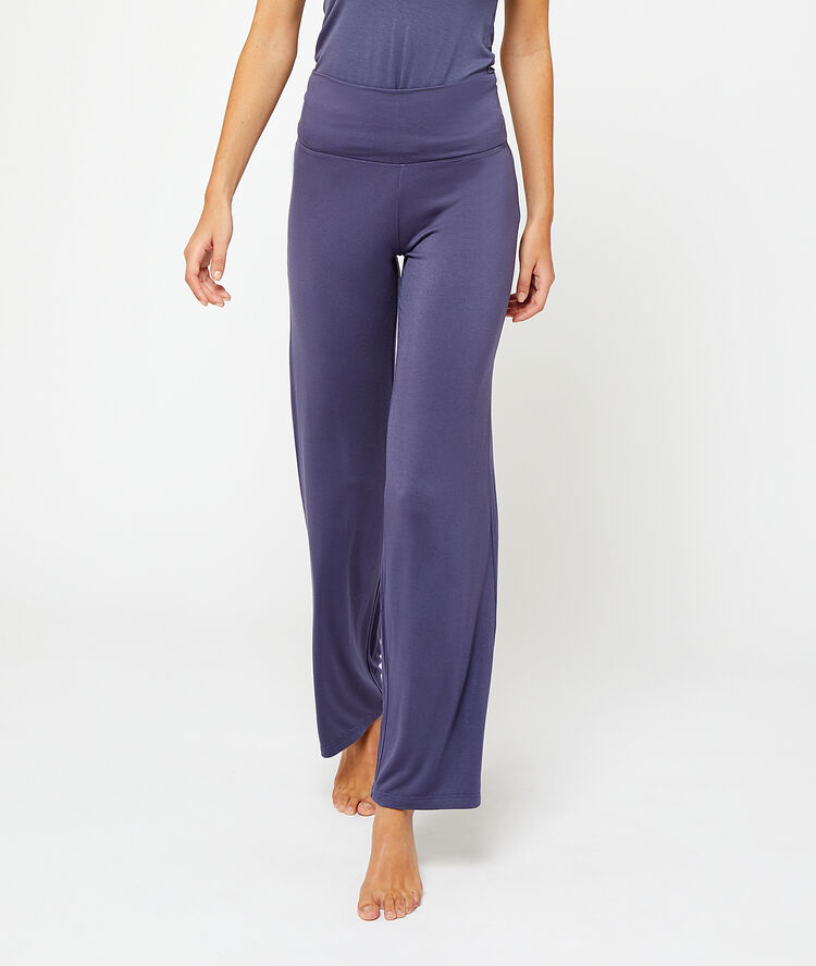 Hose aus viskose indigo.