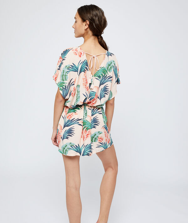 Gebundene Kombi-Shorts aus EcoVero-Viskose Gebundene Kombi-Shorts aus EcoVero-Viskose;${refinementColor}