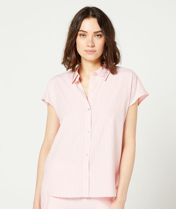 Pyjamahemd mit Streifen Pyjamahemd mit Streifen;${refinementColor}