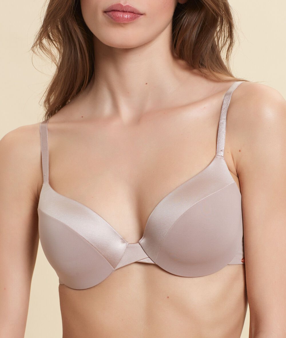 Push-up-bh cup d beige.