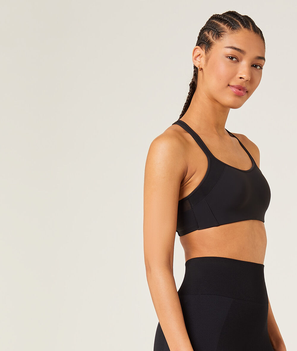 Sportbustier – starker halt schwarz.