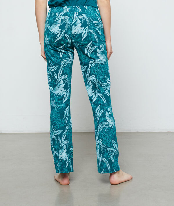 Hose aus Bio-Baumwolle mit Print Hose aus Bio-Baumwolle mit Print;${refinementColor}