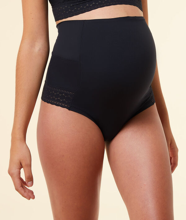 Panty mit hoher Taille, Gürtel umklappbar Panty mit hoher Taille, Gürtel umklappbar;${refinementColor}