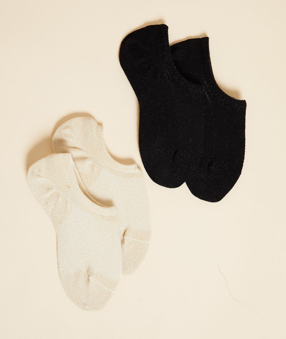 2 paar socken schwarz.