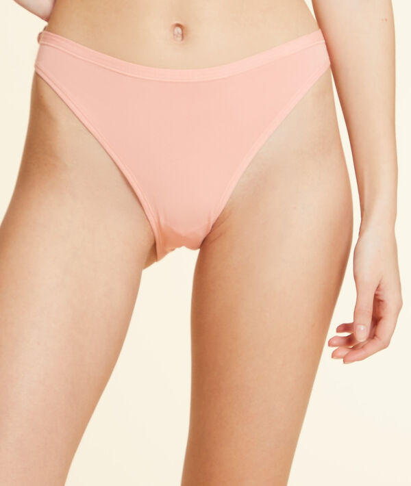Panty „High Legs“ aus dehnbarer Bio-Baumwolle Panty „High Legs“ aus dehnbarer Bio-Baumwolle;${refinementColor}
