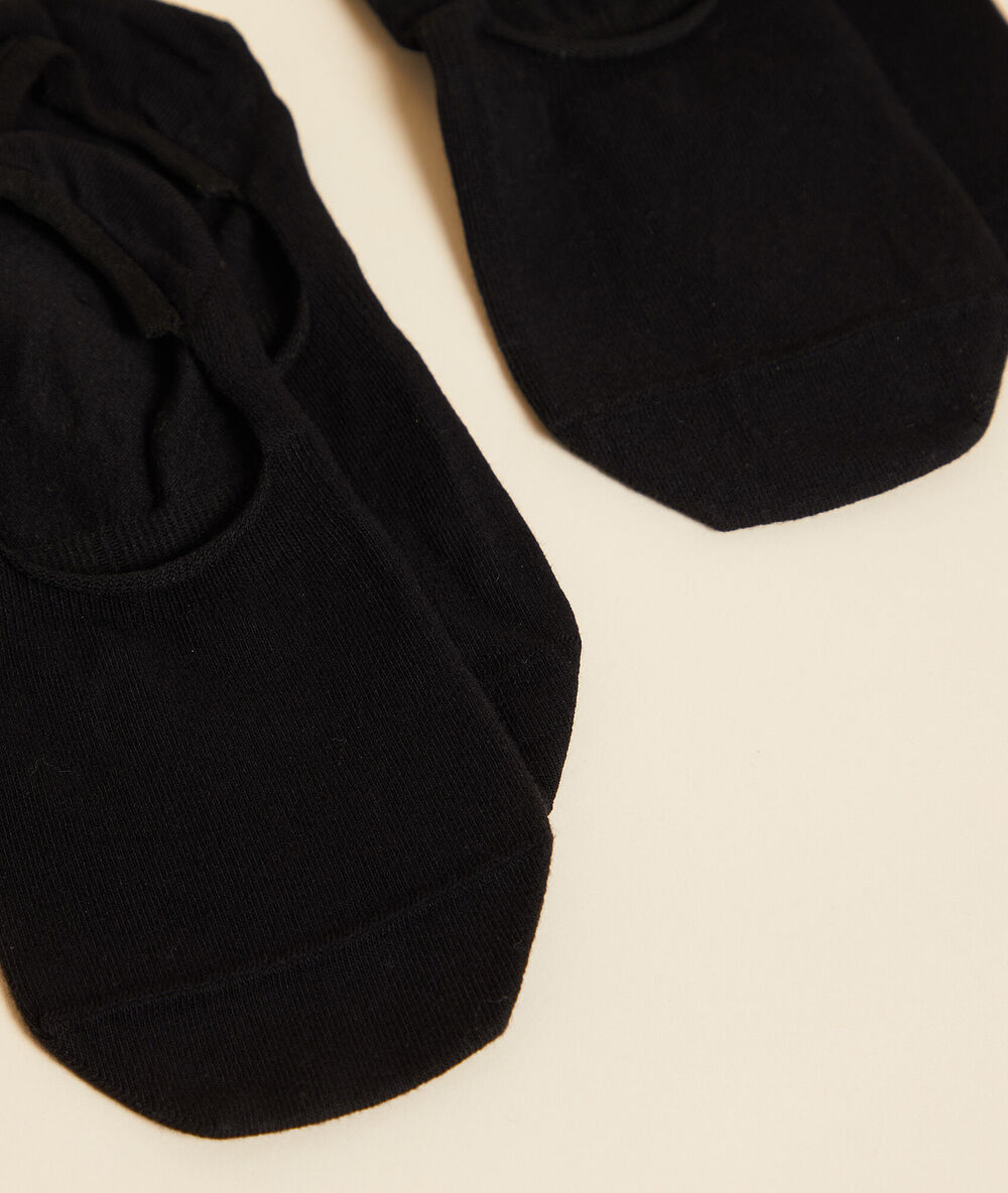 Socken schwarz.