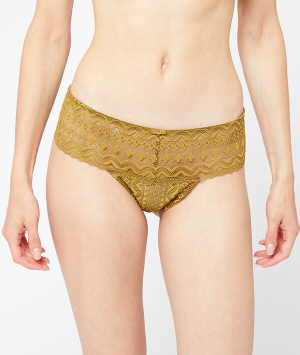 Tanga aus grafischer Spitze Tanga aus grafischer Spitze;${refinementColor}
