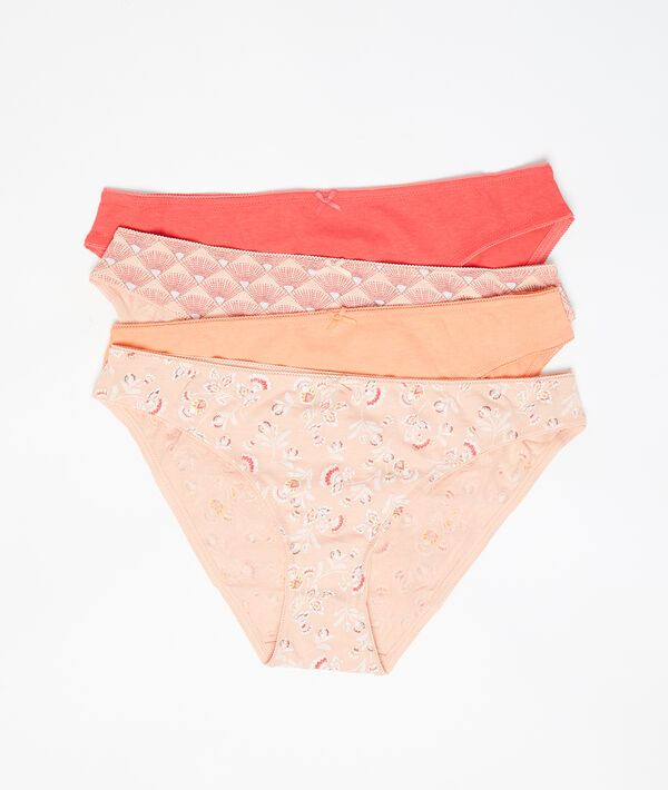 4er-Set Pantys aus Baumwolle 4er-Set Pantys aus Baumwolle;${refinementColor}
