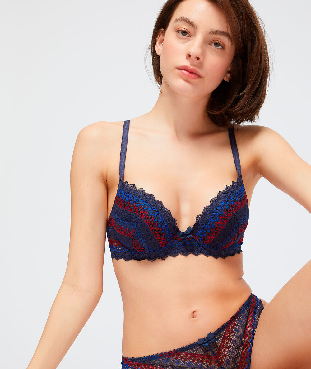 Bh nr. 1 – magic-up aus spitze marineblau.