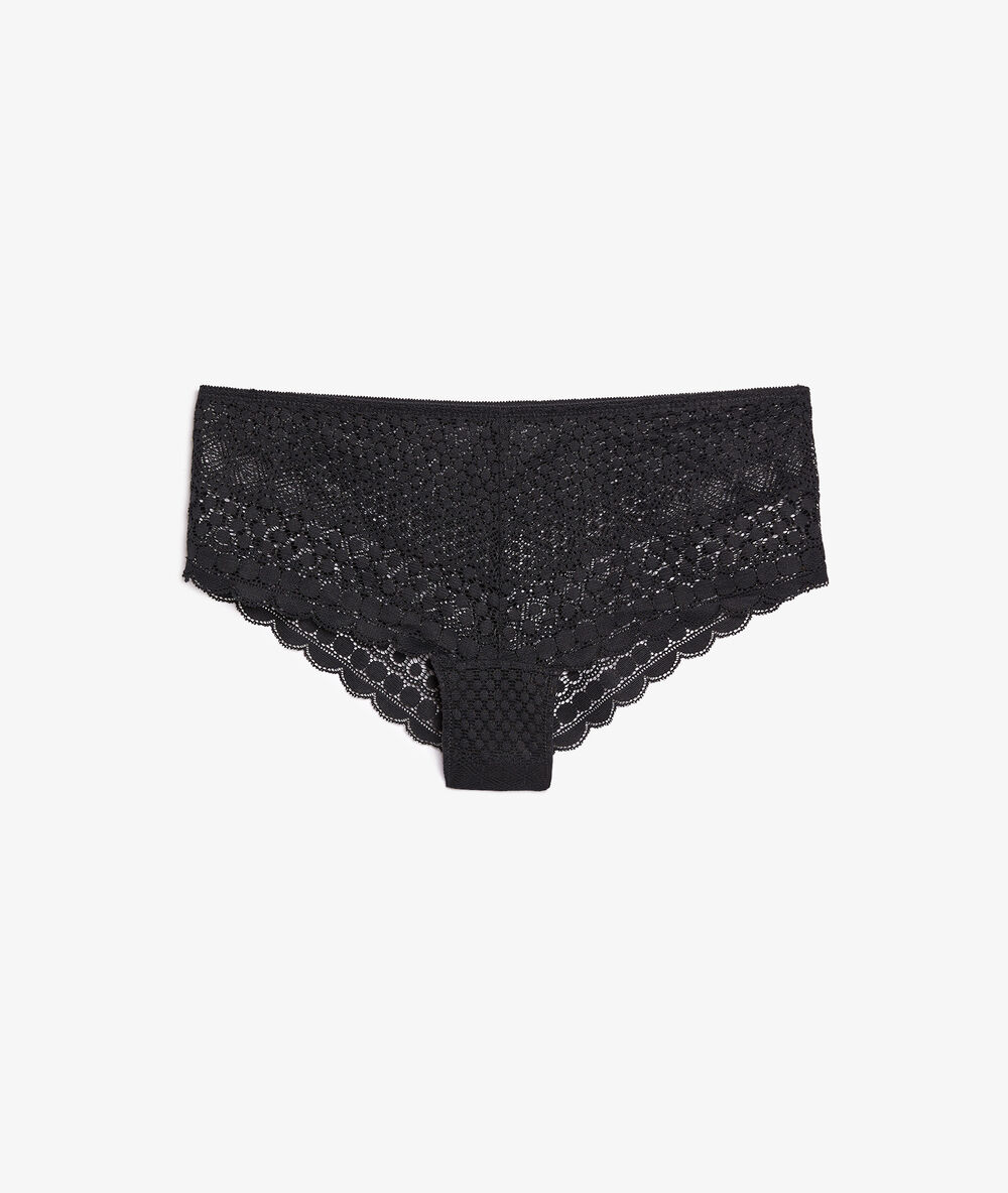 Shorty aus spitze schwarz.