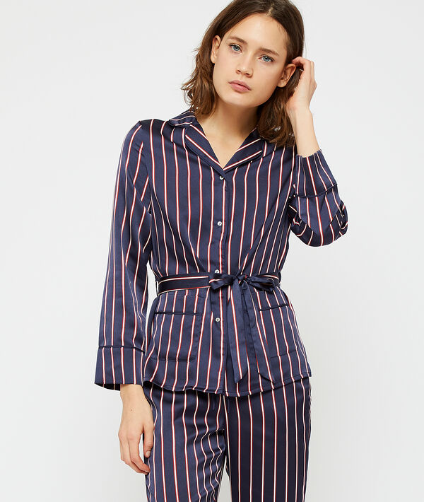 Chemise de pyjama à nouer Chemise de pyjama à nouer