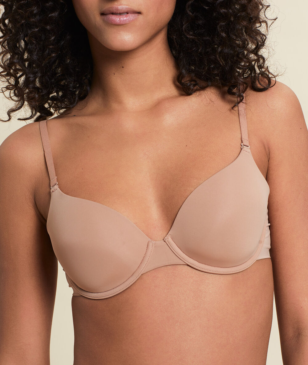 Bh nr. 5 – natürlicher push-up aus mikrofaser dune.