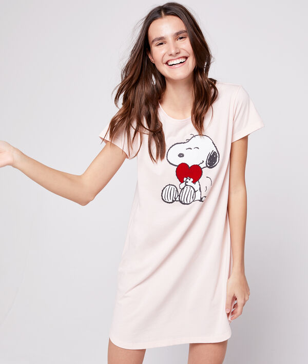 Nachthemd mit Snoopy-Print Nachthemd mit Snoopy-Print;${refinementColor}
