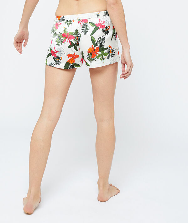 Seidig schimmernde Shorts mit Print Seidig schimmernde Shorts mit Print;${refinementColor}
