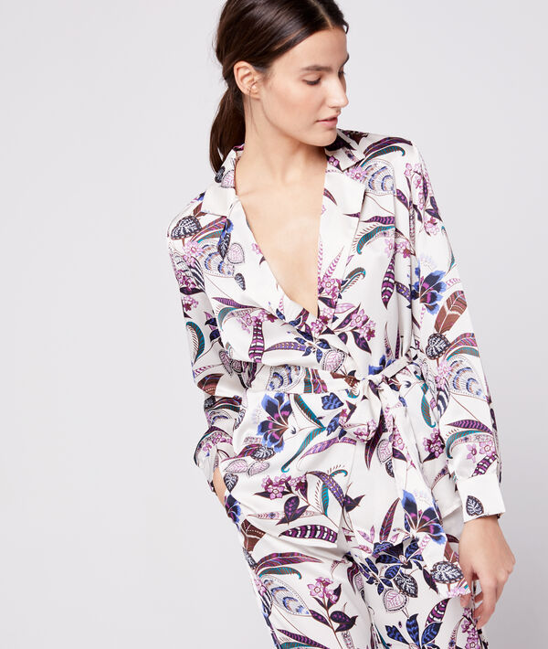 Pyjamahemd mit Gürtel Pyjamahemd mit Gürtel;${refinementColor}