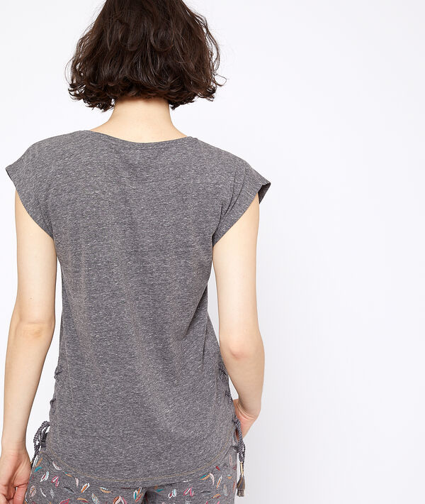 T-Shirt mit Mond-Print T-Shirt mit Mond-Print;${refinementColor}