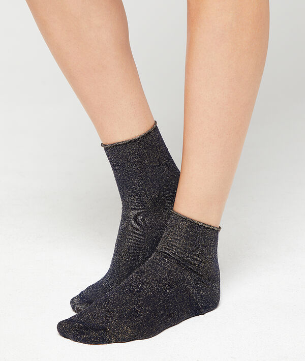 Socken mit Metallic-Faden Socken mit Metallic-Faden;${refinementColor}