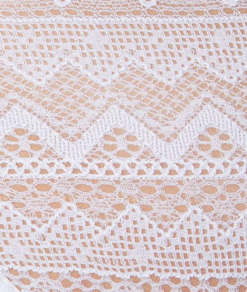 Slip aus spitze weiß.