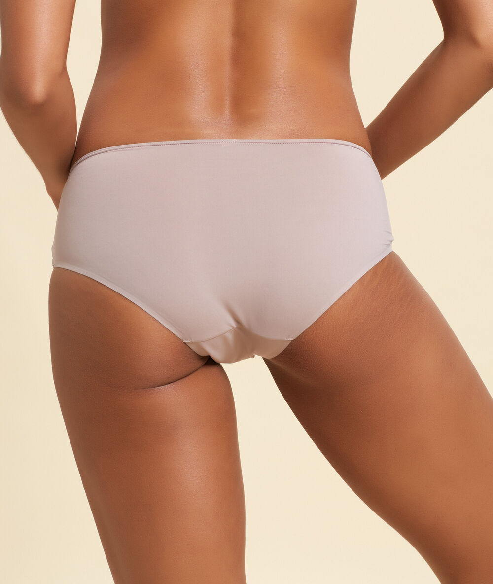 Hüftpanty mikrofaser taupe.