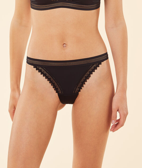 Tanga aus Mikrofaser Tanga aus Mikrofaser;${refinementColor}