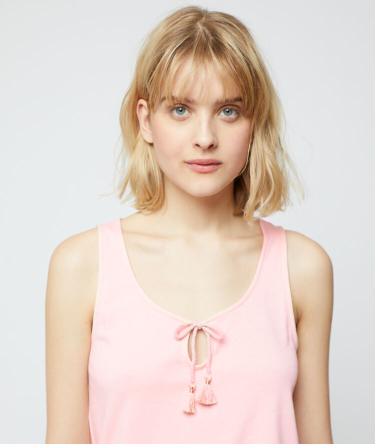 Top rosa.
