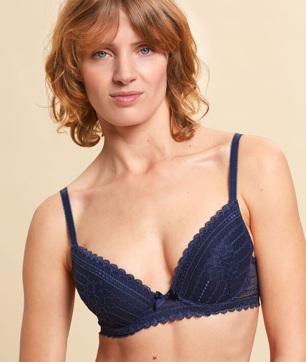 BH Nr. 2 – Tief ausgeschnittener Push-up aus Spitze BH Nr. 2 – Tief ausgeschnittener Push-up aus Spitze;${refinementColor}
