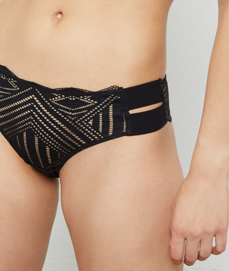 Cheeky aus spitze schwarz.