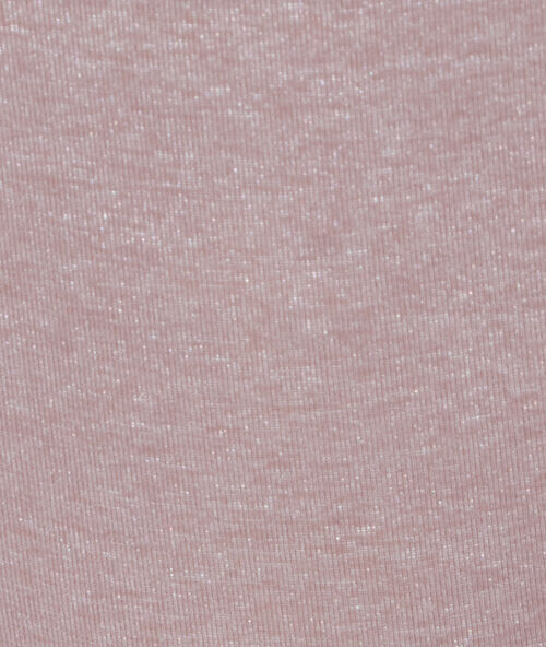 Tanga aus mikrofaser beige.