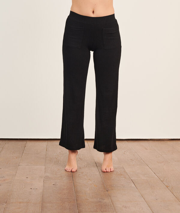 Gerippte Loungewear-Hose Gerippte Loungewear-Hose;${refinementColor}