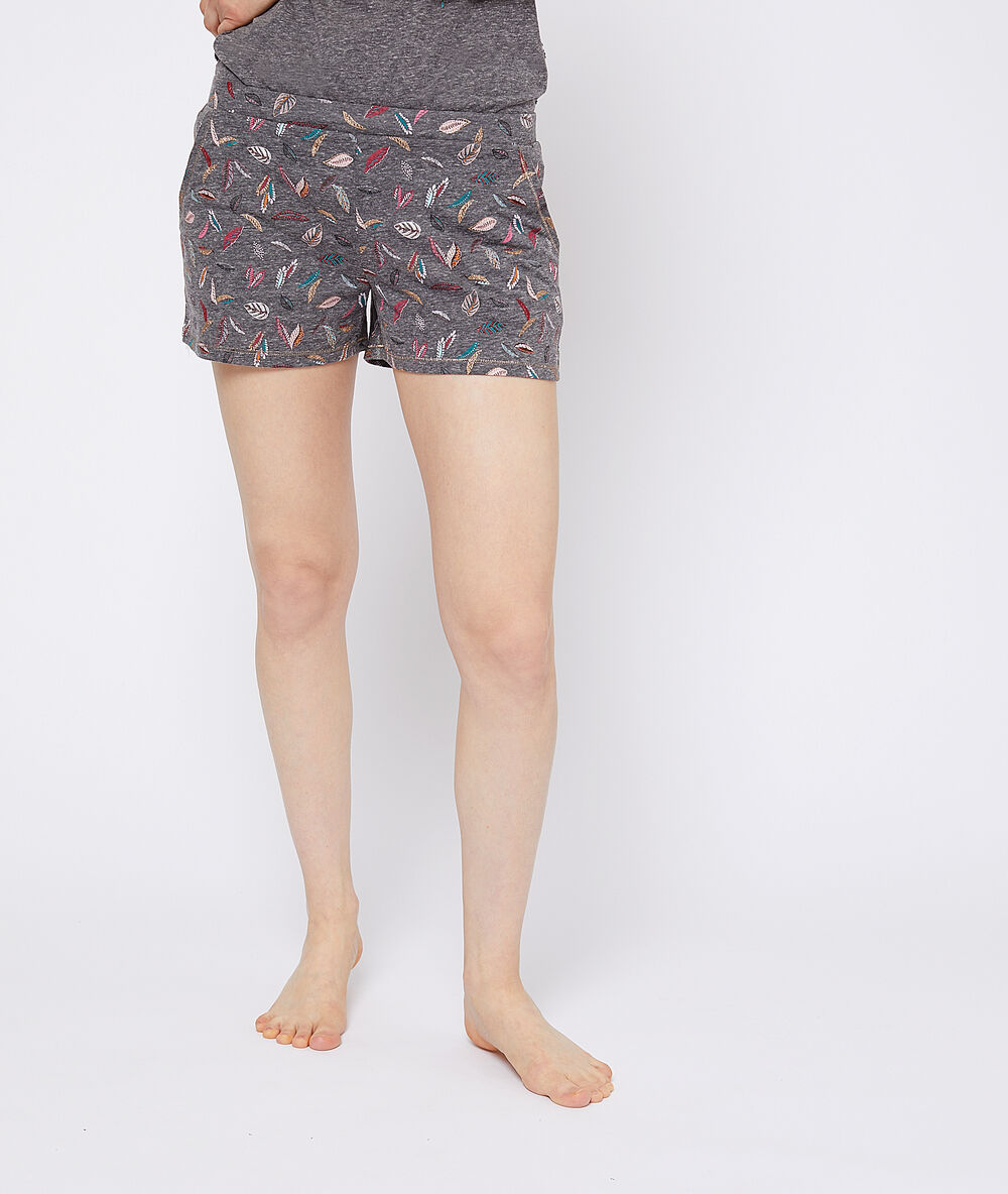 Shorts mit federn anthrazit.