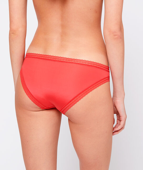 Panty aus Materialmix Panty aus Materialmix