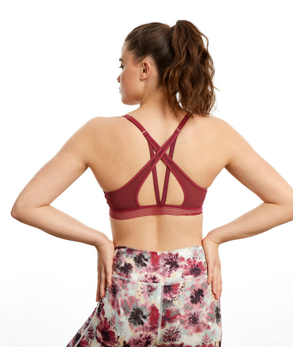Yoga-Bustier – mittlerer Halt Yoga-Bustier – mittlerer Halt;${refinementColor}