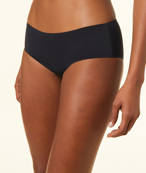 Shorty aus mikrofaser schwarz.