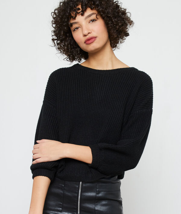 Pullover aus grobem Strick Pullover aus grobem Strick