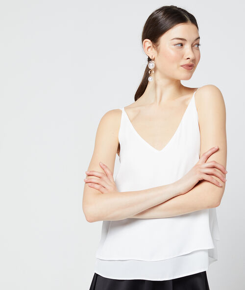 &Auml;rmellos top wei&szlig;.