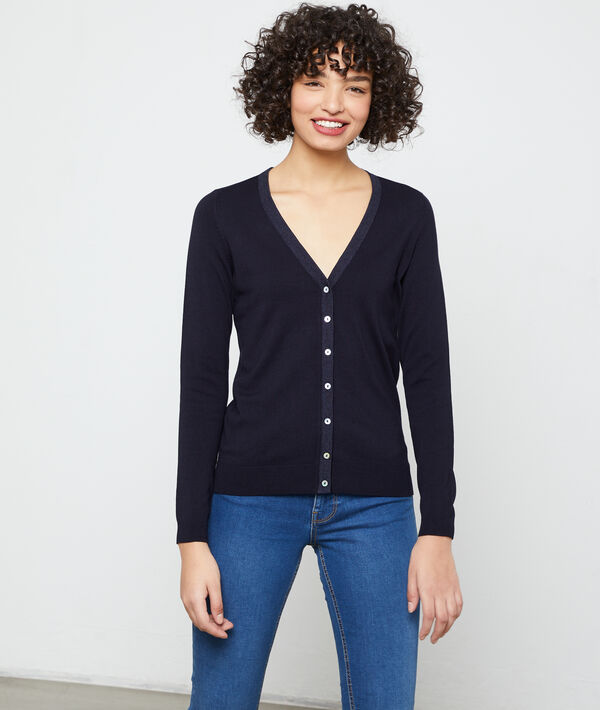 Cardigan aus feinem Strick Cardigan aus feinem Strick