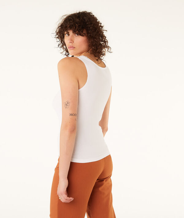 Top mit Spitzendetails Top mit Spitzendetails