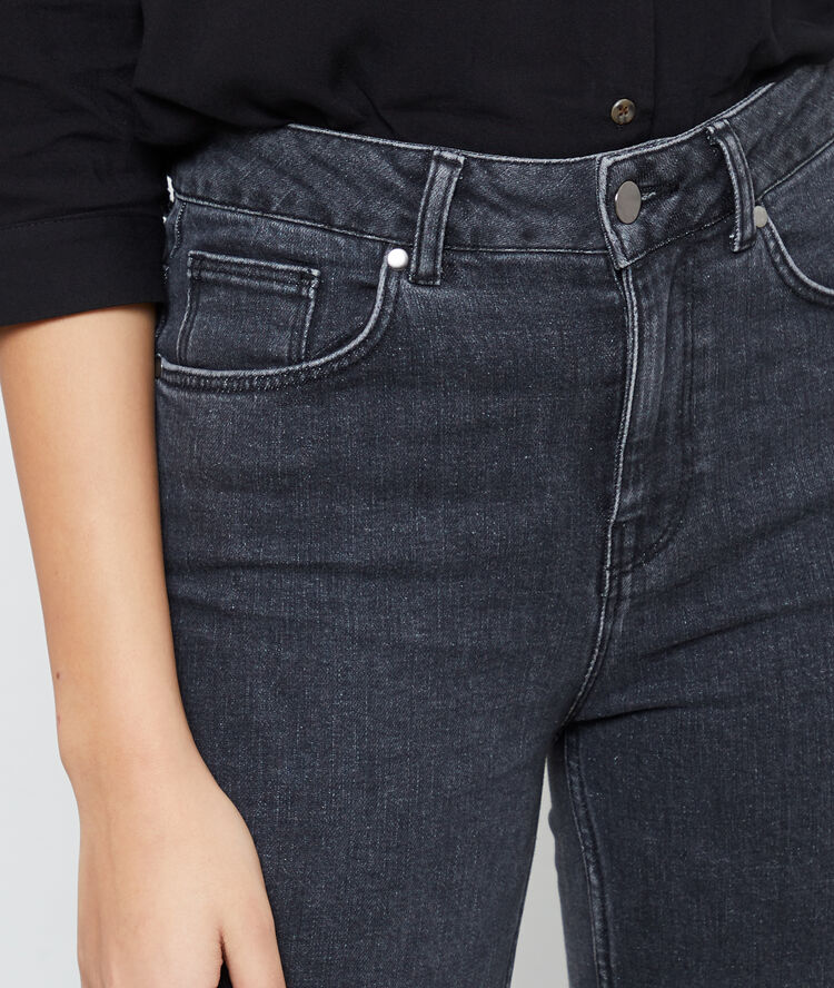 Gerade geschnittene jeans schwarz.