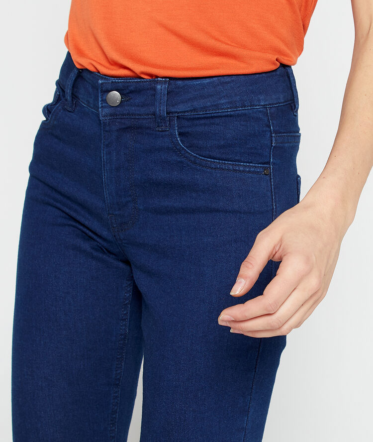 Slim-jeans delave sombre.