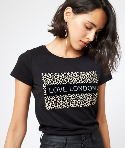 T-shirt &bdquo;love london&ldquo; schwarz.