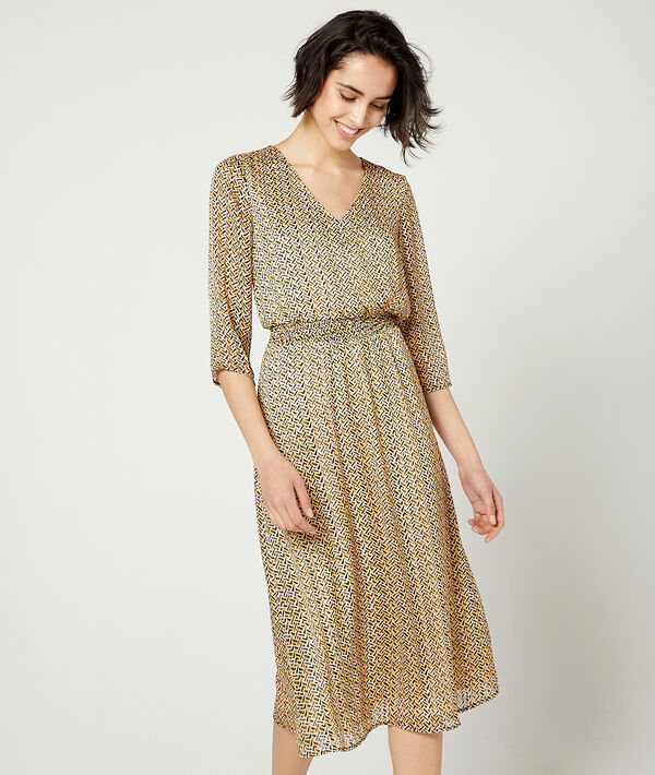 Langes gesmoktes Kleid Langes gesmoktes Kleid