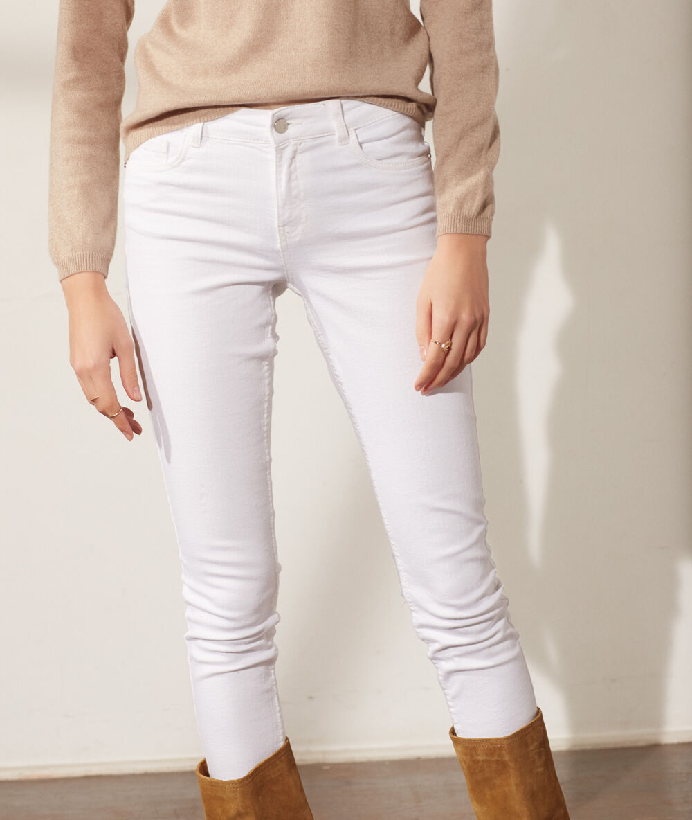 Skinny jeans weiß.