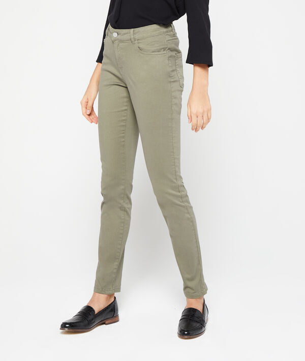 Schmale Hose aus Baumwolle Schmale Hose aus Baumwolle