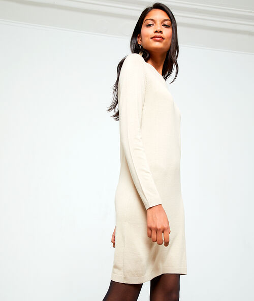 Robe pull sable.