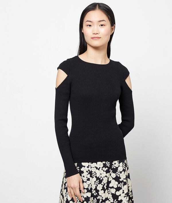 Gerippter Pullover Gerippter Pullover
