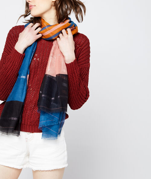 Schal mit metallic-fasern epice.